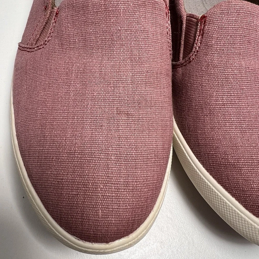 3/$25 Sale! Eddie Bauer Canvas Slip-On Shoes Women's Size 9 Dusty Pink Casual‎